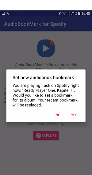AudioBookMark for Spotify Prem Screenshot 1