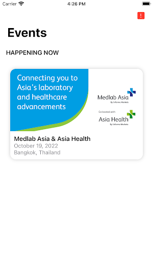 Medlab Asia & Asia Health Screenshot 0