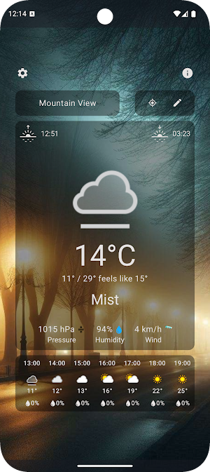 Weather Now Screenshot 1