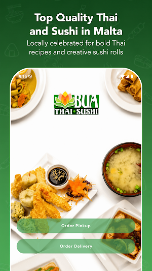 Bua Thai Sushi Screenshot 0