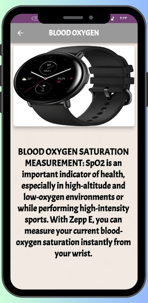 Amazfit Zepp E guide Screenshot 0