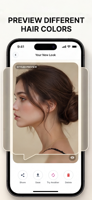 HairCut: AI Hairstyle & Color Screenshot 2
