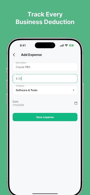 TaxPilot: 1099 Tax Estimator Screenshot 1