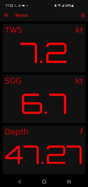 NMEA Dashboard Screenshot 3