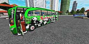 Mod BUSSID : Bus JBHD Hino AK Restu Panda Screenshot 0