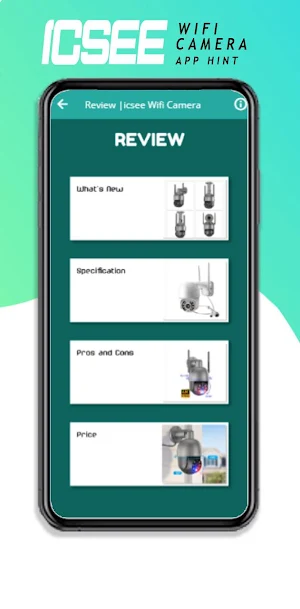 icsee Wifi Camera app Hint Screenshot 1