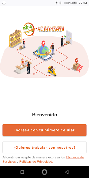 Mensajería al Instante Screenshot 0