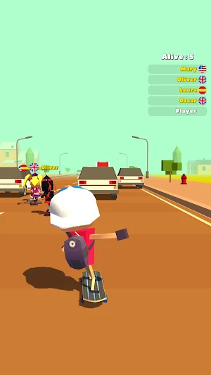 Skateboard King! (Race) Screenshot 1