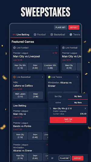 Sweepstakes Screenshot 2