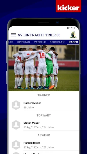SV Eintracht Trier 05 Screenshot 0