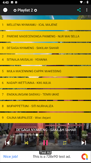 Lagu Bugis Populer Screenshot 3