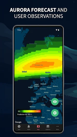 Aurora Now - Northern Lights Screenshot 0