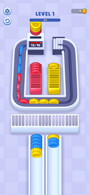Coin Roll : Sort Puzzle Screenshot 0