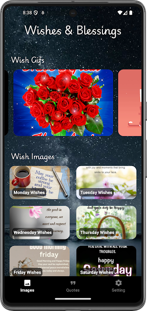 Everyday Wishes & Blessing Screenshot 2