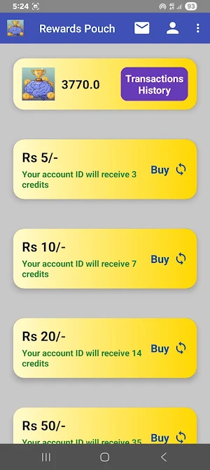 Rewards Pouch: Point Converter Screenshot 3