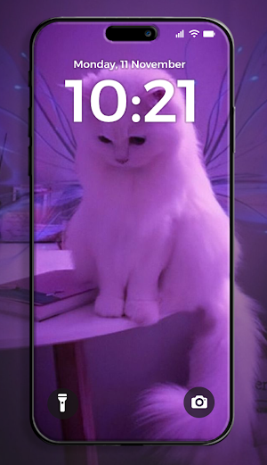 Purple Wallpaper HD Screenshot 1