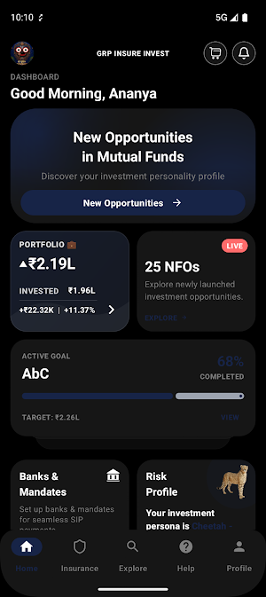 GRP Insure Invest Screenshot 0