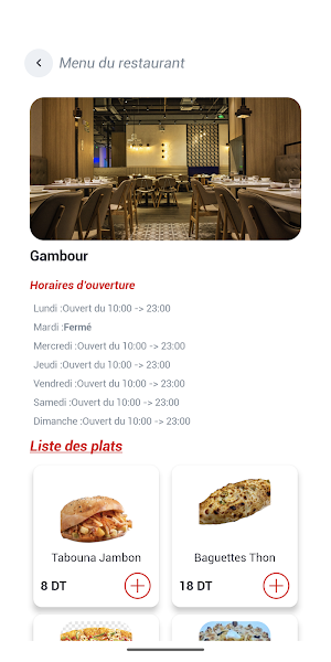 Transit Food Djerba Screenshot 3