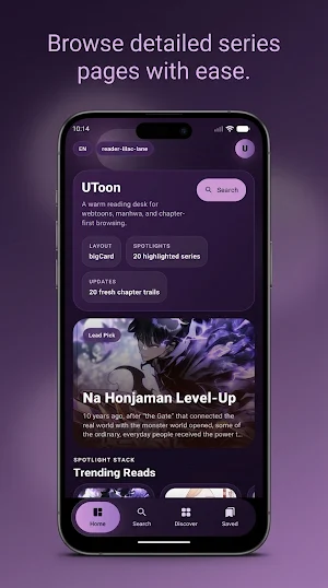 UToon: Webtoon Reader Screenshot 0
