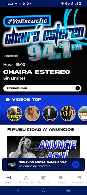 Chaira Estereo Screenshot 2