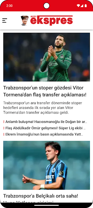 Kuzey Ekspres - Trabzon Haber Screenshot 2