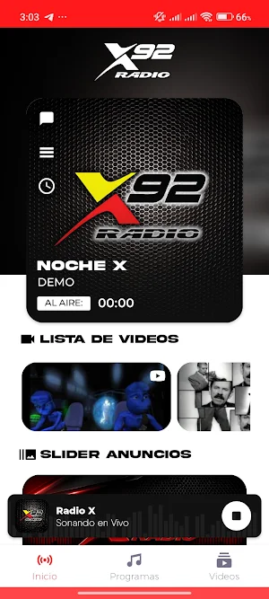 Radio X92 Screenshot 2