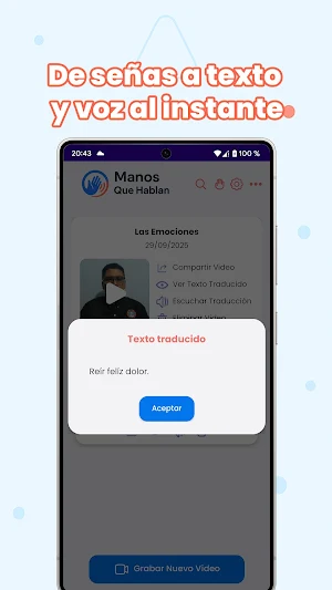 Manos Que Hablan Screenshot 3