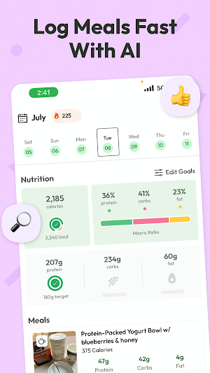 Avocado: Meal Tracker Screenshot 0
