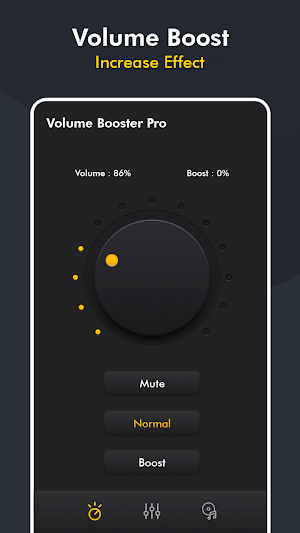 Bass Booster & sound Equalizer Screenshot 1