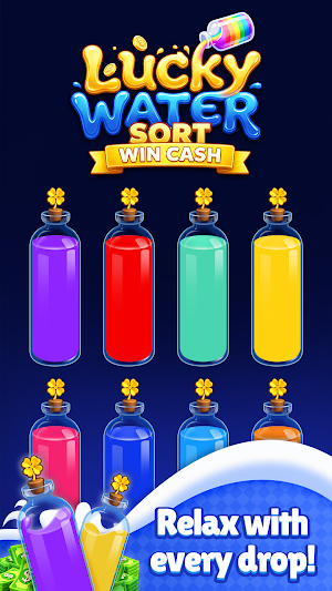 Lucky Water Sort: Win Cash Screenshot 1