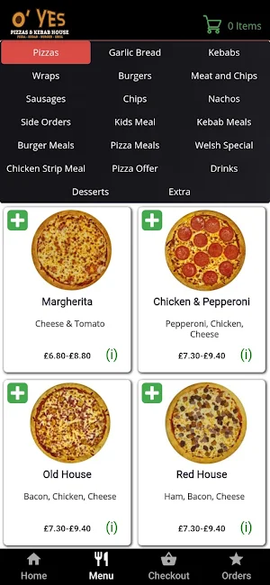O Yes Kebab House Penygraig Screenshot 3