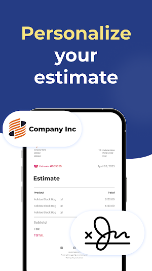 Estimate Maker Flex Screenshot 2