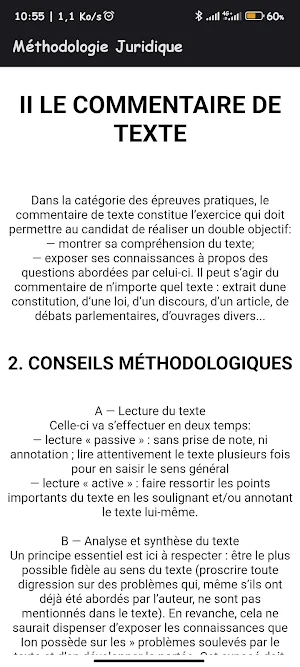 Méthodologie Juridique Screenshot 2