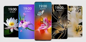 Lily Live Wallpaper Parallax Screenshot 0