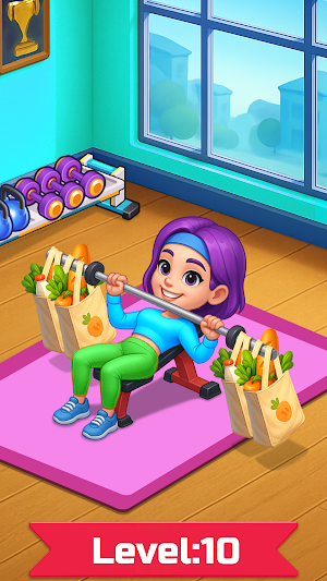 Happy Fitness: Gym Game Screenshot 0