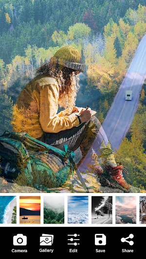 Auto Photo Mixer - Photo Blender & Photo Editor Screenshot 2