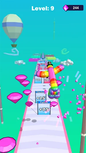 Fat and Tall Man Run 3D Game Screenshot 3