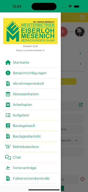Eiserloh Mesenich Bedachungen Screenshot 2