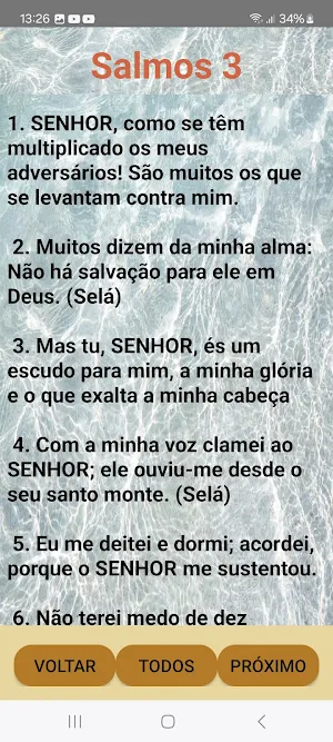 Salmos Em Português ( Bíblia ) Screenshot 2