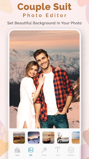 Couple Suit Photo Editor Screenshot 1