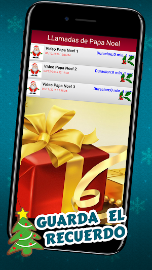 Videollamada Papa Noel - simula llamada gratis! Screenshot 2