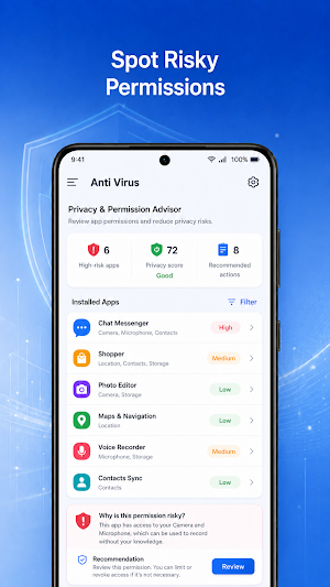 Antivirus - Mobile Security Screenshot 3
