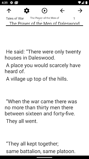 Book, Tales of War Screenshot 1
