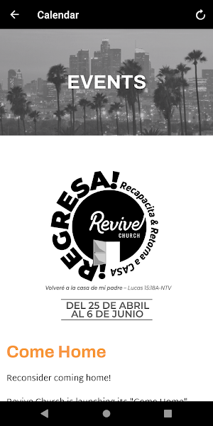 Revive Church LA Screenshot 2