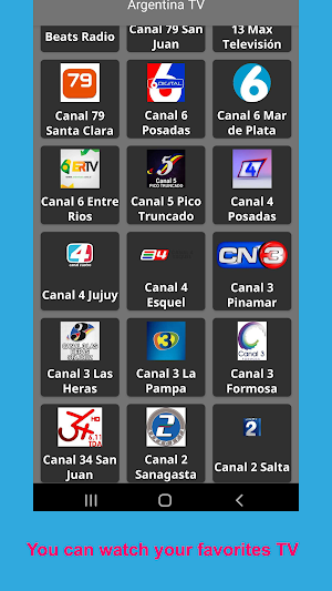 TV Argentina en Vivo HD Screenshot 1