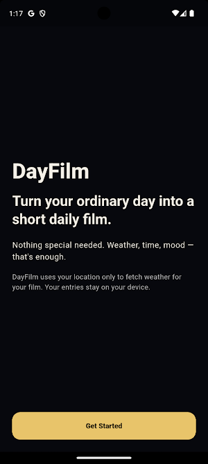 DayFilm - Daily Vlog Maker Screenshot 1