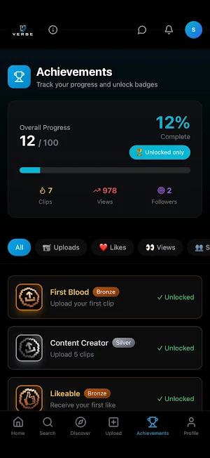 Verse Platform Screenshot 2