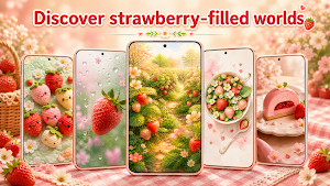 Cute Strawberry Wallpapers Screenshot 1