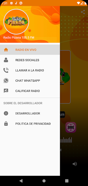 Radio Pizana 105.5 FM Screenshot 2