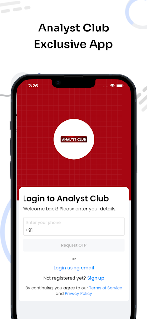 Analyst Club Screenshot 0